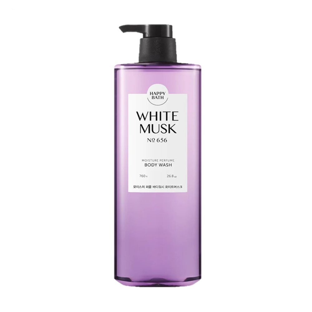 Парфумований гель для душу Happy Bath White Musk Moisture Perfume Body Wash, 760 г